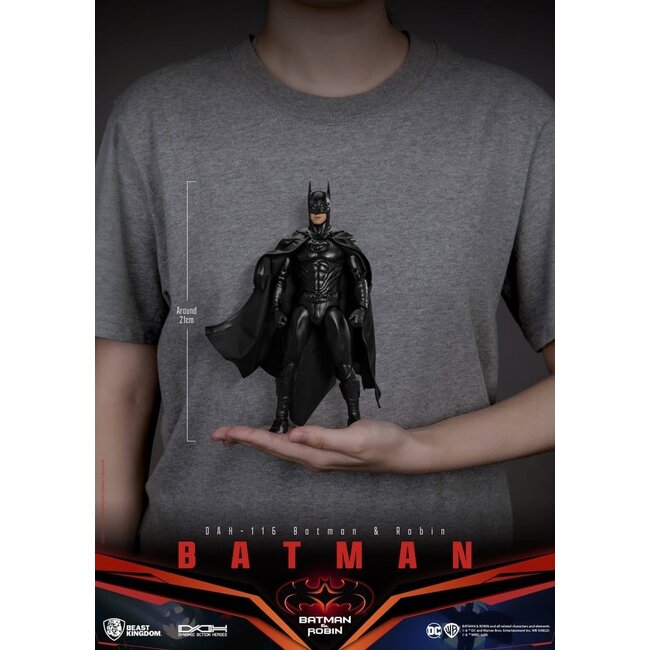 DC Comics Dynamic 8ction Heroes Actionfigur Batman (Batman & Robin) 21 cm