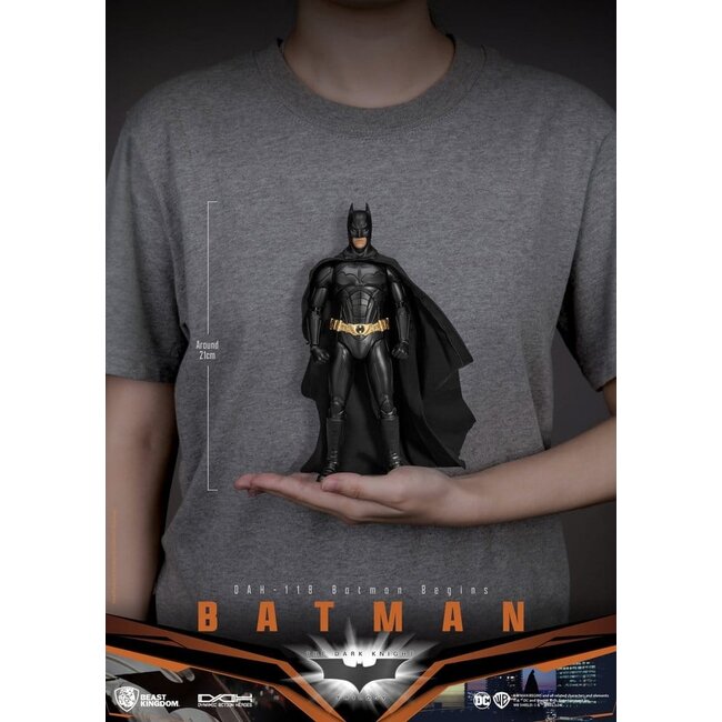 DC Comics Dynamic 8ction Heroes Actionfigur Batman (Batman Begins) 21 cm