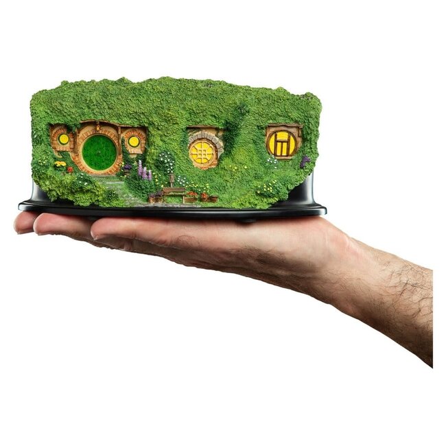 Der Herr der Ringe – Umgebung: Hobbit-Höhle – Beutelsend – Illuminated Edition, 7 cm
