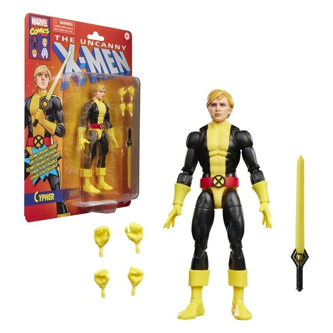 The Uncanny X-Men Marvel Legends Action Figure Cypher 15 cm