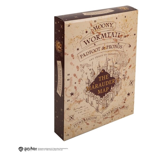 Harry Potter Adventskalender Karte des Rumtreibers Neue Ausgabe 2026