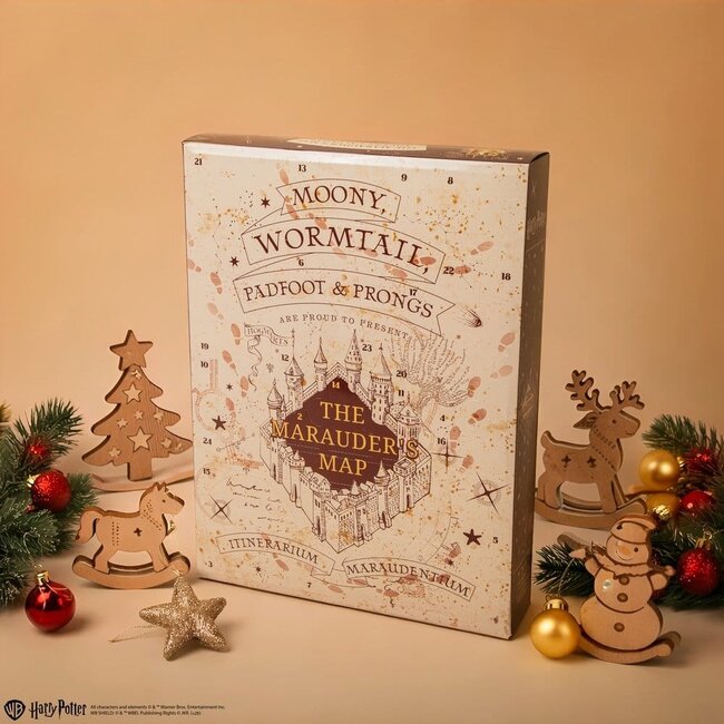 Harry Potter Adventskalender Karte des Rumtreibers Neue Ausgabe 2026