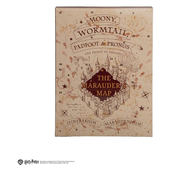 Harry Potter Adventskalender Karte des Rumtreibers Neue Ausgabe 2026