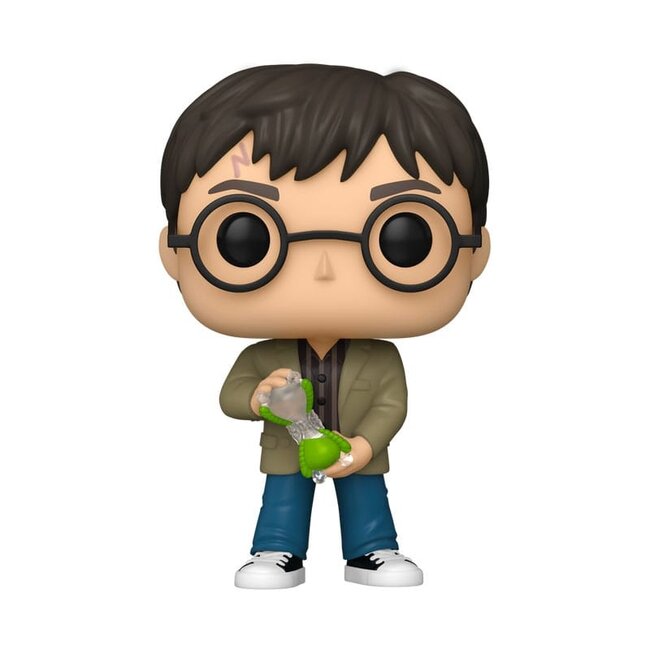 Harry Potter POP! Holiday Vinyl Figur Harry mit Sanduhr 9 cm
