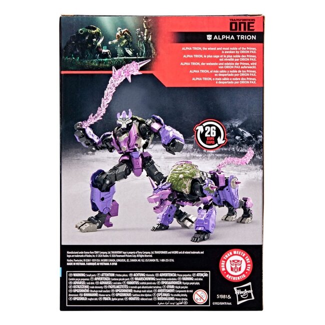 Transformers One Studio Series Voyager Class Actionfigur Alpha Trion 16 cm