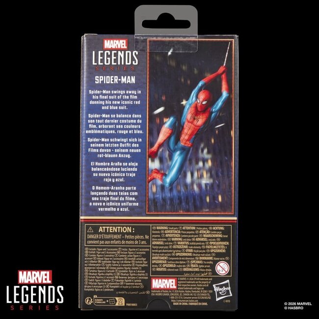 Spider-Man: No Way Home Marvel Legends Actionfigur Spider-Man 15 cm