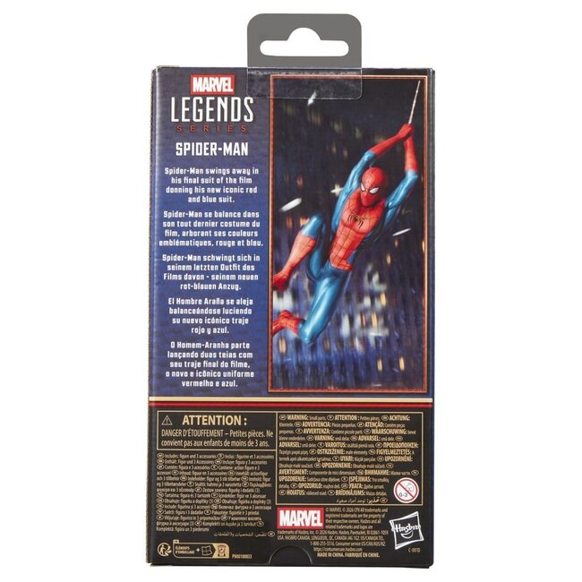 Spider-Man: No Way Home Marvel Legends Actionfigur Spider-Man 15 cm