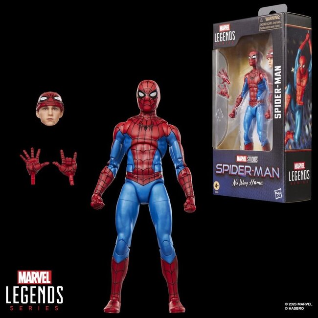 Spider-Man: No Way Home Marvel Legends Action Figure Spider-Man 15 cm