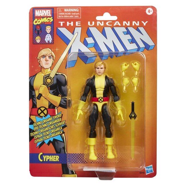 The Uncanny X-Men Marvel Legends Action Figure Cypher 15 cm
