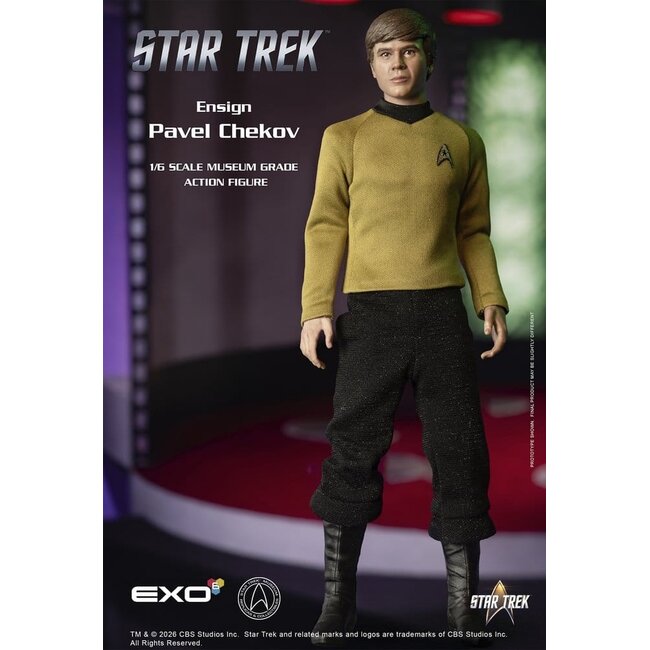 Star Trek: The Original Series Action Figure 1/6 Ensign Pavel Chekov 30 cm