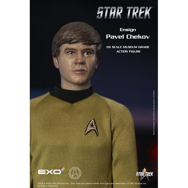 Star Trek: Die Originalserie Actionfigur 1/6 Fähnrich Pavel Chekov 30 cm