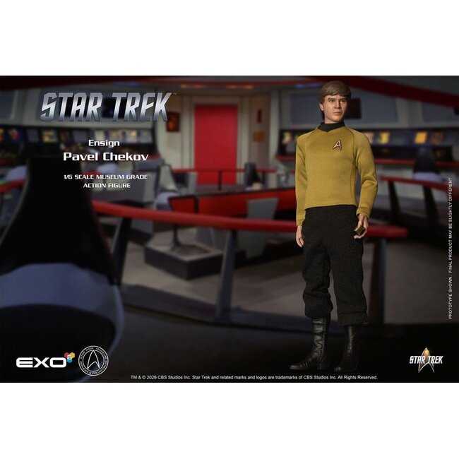 Star Trek: The Original Series Action Figure 1/6 Ensign Pavel Chekov 30 cm