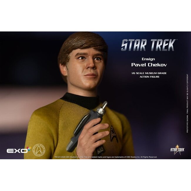 Star Trek: Die Originalserie Actionfigur 1/6 Fähnrich Pavel Chekov 30 cm