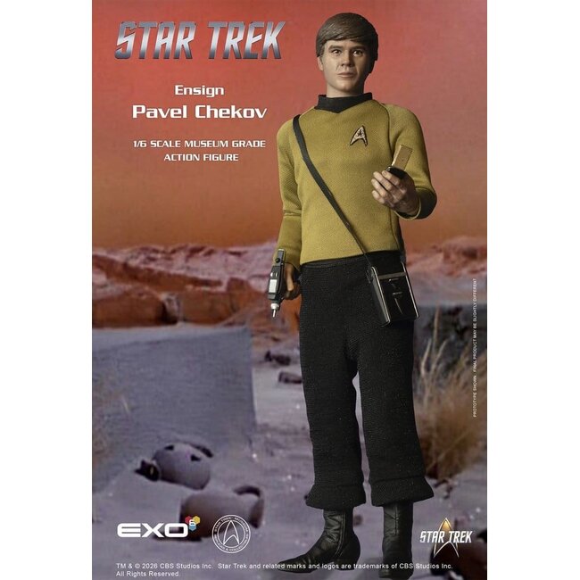 Star Trek: The Original Series Action Figure 1/6 Ensign Pavel Chekov 30 cm