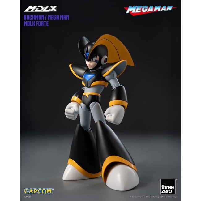 Mega Man MDLX Actionfigur Rockman / Mega Man Forte 10 cm