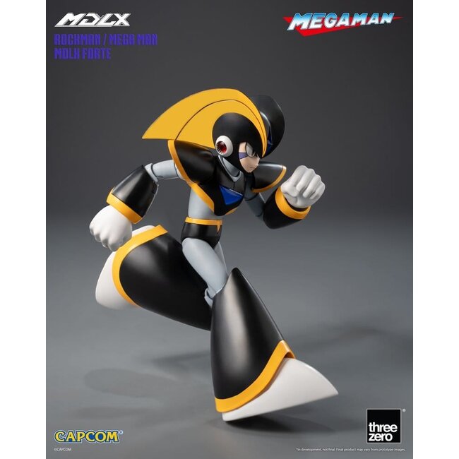 Mega Man MDLX Actionfigur Rockman / Mega Man Forte 10 cm