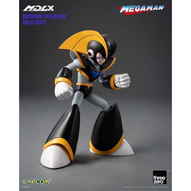 Mega Man MDLX Actionfigur Rockman / Mega Man Forte 10 cm