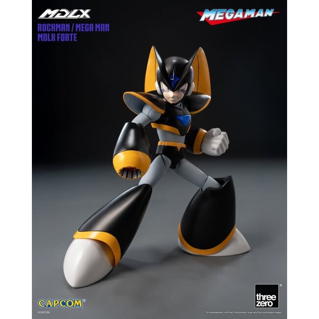 Mega Man MDLX Actionfigur Rockman / Mega Man Forte 10 cm