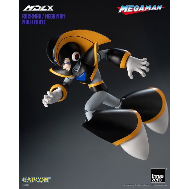 Mega Man MDLX Actionfigur Rockman / Mega Man Forte 10 cm
