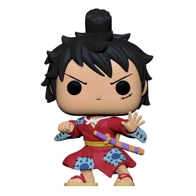 One Piece POP! Television Vinyl Figure Luffy in Kimono 9 cm