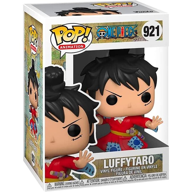 One Piece POP! Television Vinyl Figure Luffy in Kimono 9 cm