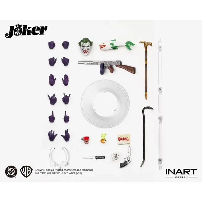 DC Comics The Joker 1/12 Actionfigur
