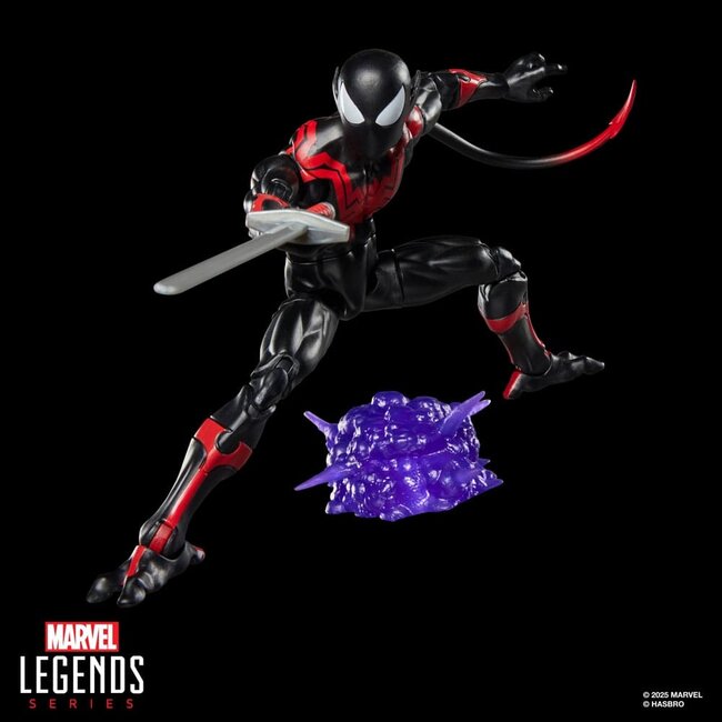 Spider-Man Marvel Legends Retro Action Figure Uncanny Spider-Man (Nightcrawler) 15 cm