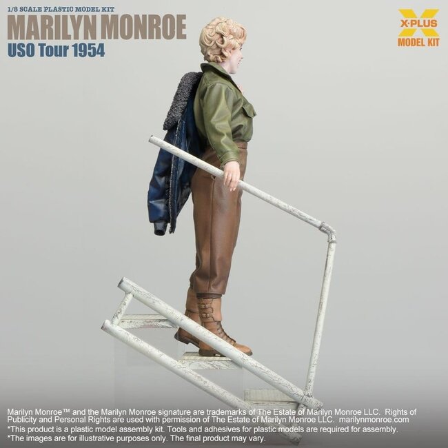 Marilyn Monroe Plastikmodellbausatz 1/8 (Reproduktion) 26 cm