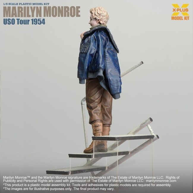 Marilyn Monroe Plastikmodellbausatz 1/8 (Reproduktion) 26 cm