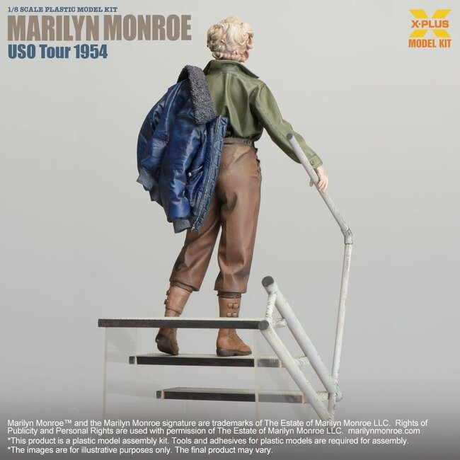 Marilyn Monroe Plastikmodellbausatz 1/8 (Reproduktion) 26 cm
