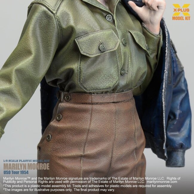 Marilyn Monroe Plastikmodellbausatz 1/8 (Reproduktion) 26 cm