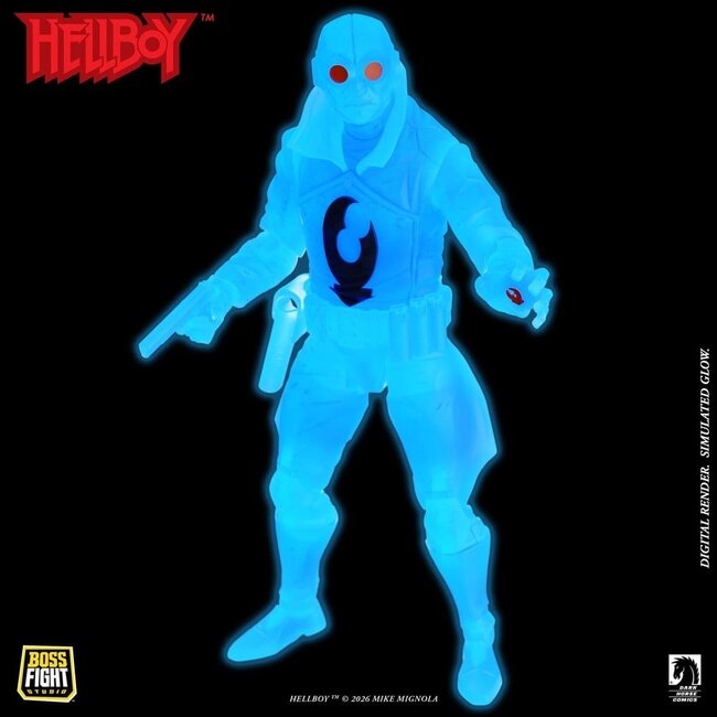Lobster Johnson 1/12 Actionfigur „Der Geist von Lobster Johnson“ (Limitierte Auflage) Exklusiv 17 cm