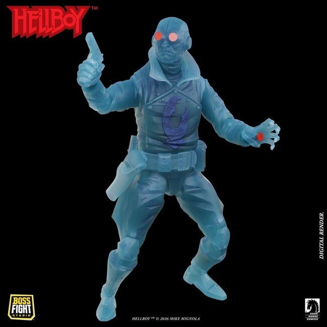 Lobster Johnson 1/12 Actionfigur „Der Geist von Lobster Johnson“ (Limitierte Auflage) Exklusiv 17 cm