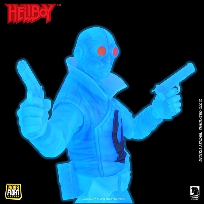 Lobster Johnson 1/12 Actionfigur „Der Geist von Lobster Johnson“ (Limitierte Auflage) Exklusiv 17 cm