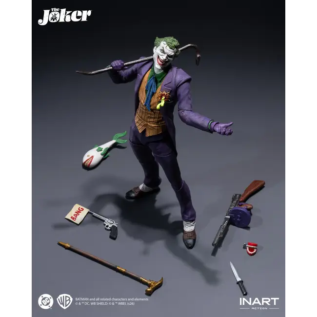 DC Comics The Joker 1/12 Action Figure