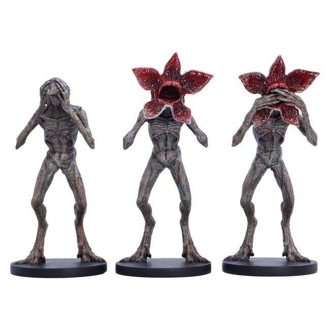 Stranger Things Figure Three Wise Demogorgons 16 cm
