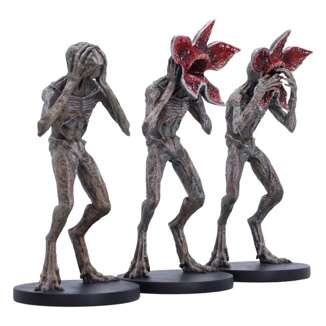 Stranger Things Figure Three Wise Demogorgons 16 cm
