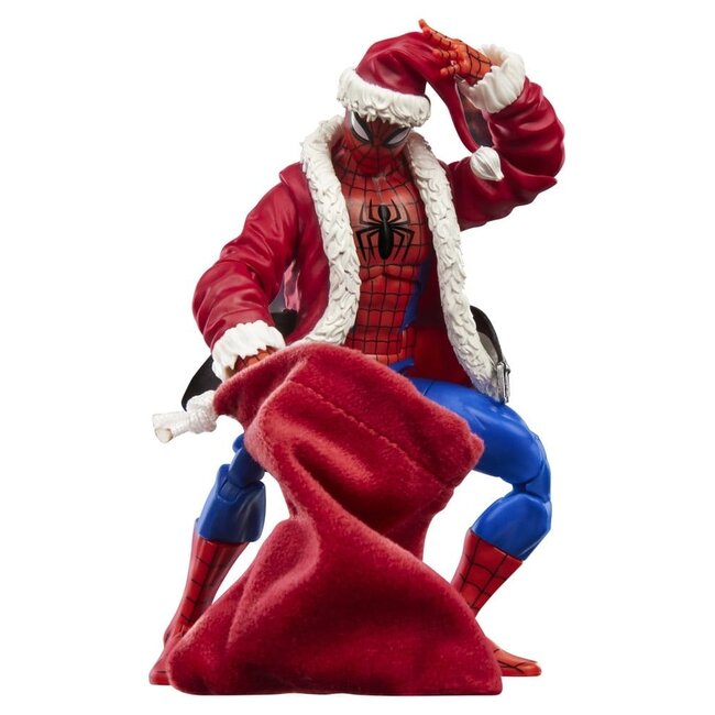 The Amazing Spider-Man Marvel Legends Action Figure Spider-Man (Marvel Holiday Special) 15 cm