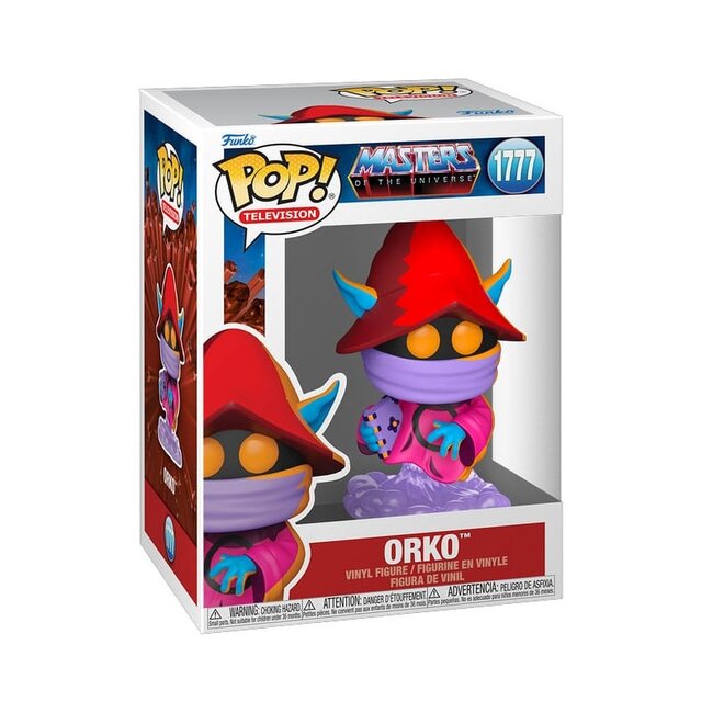 Masters of the Universe POP! Television Vinyl Figur Orko (Comic-Deko) 9 cm