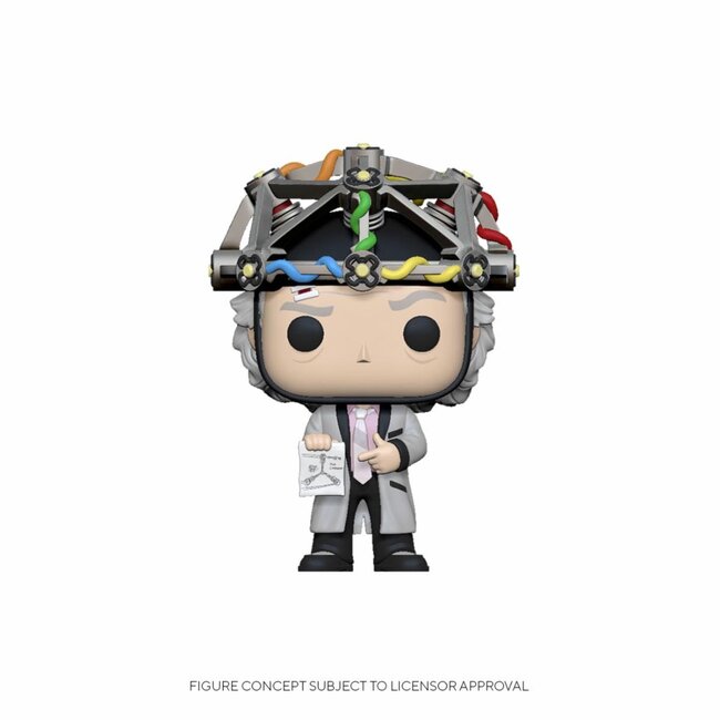 Zurück in die Zukunft POP! Vinylfigur Doc mit Helm 9 cm