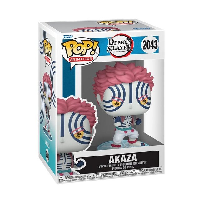 Dämonentöter: Kimetsu no Yaiba POP! Animations-Vinylfigur Akaza 9 cm
