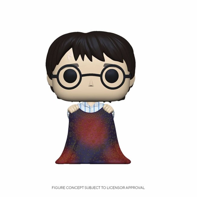 Harry Potter POP! Movies Vinylfigur Harry mit Tarnumhang, 9 cm