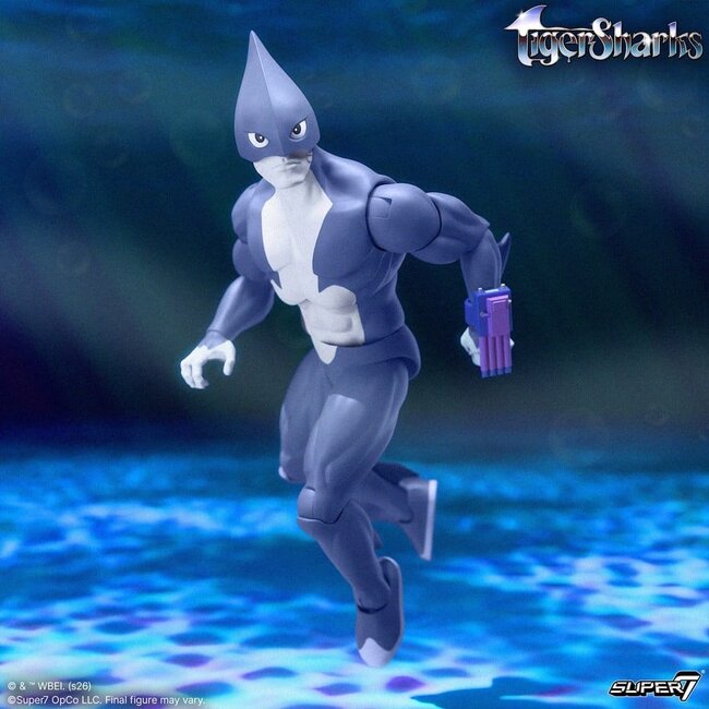 TigerSharks Ultimates Wave 01 Actionfigur Mako (Hybrid) 18 cm