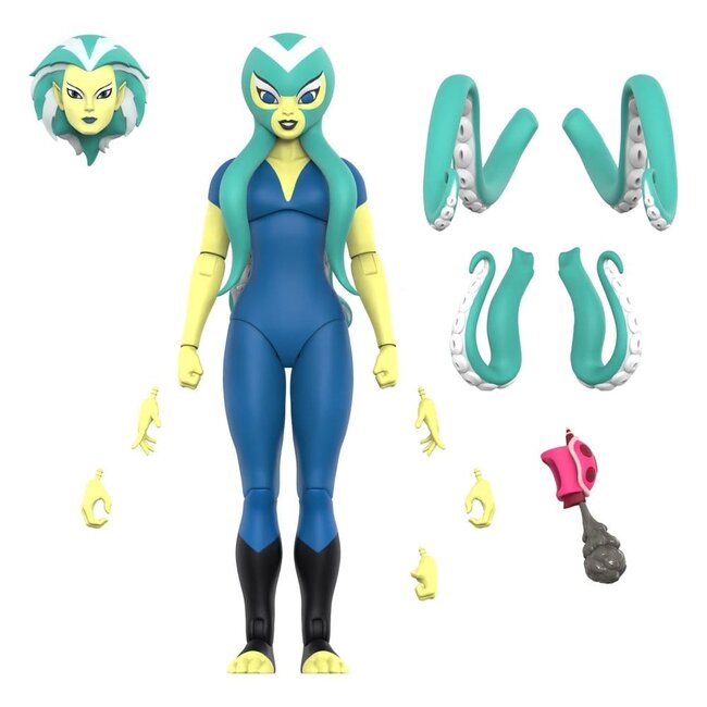 TigerSharks Ultimates Wave 01 Actionfigur Octavia (Hybrid) 18 cm