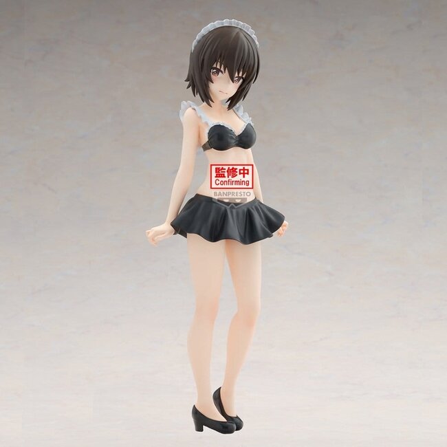 Girls und Panzer das Finale Eternal Romance PVC-figuur Maho Nishizumi in dienstmeisjesbadpak, 27 cm