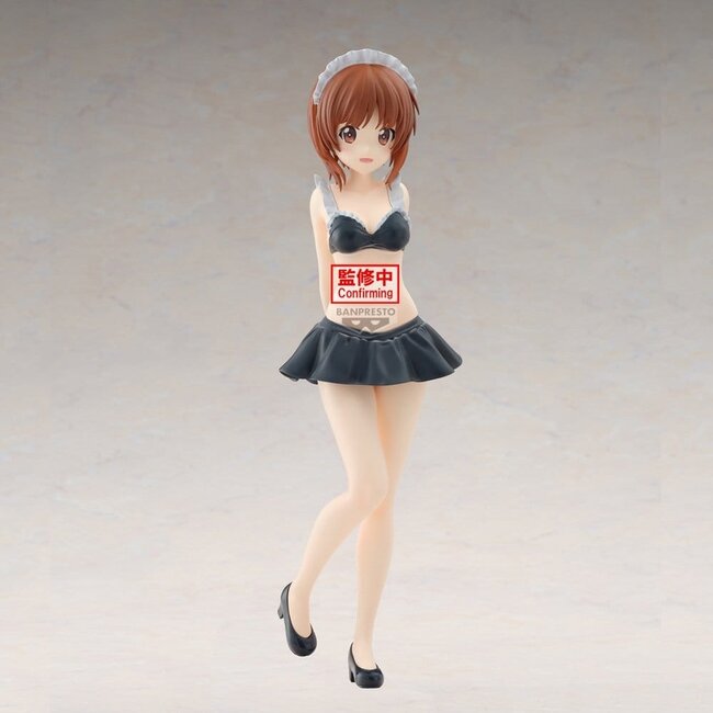 Girls und Panzer das Finale Eternal Romance PVC-figuur Miho Nishizumi in dienstmeisjesbadpak, 27 cm