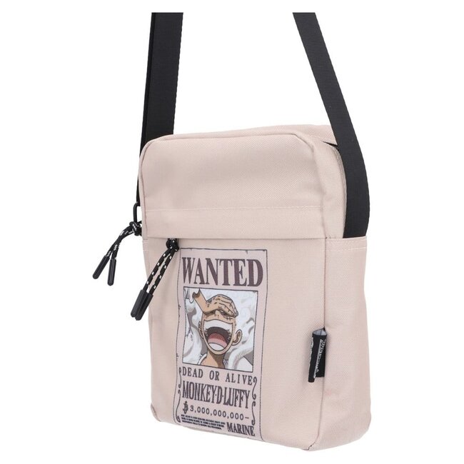 One Piece Crossbody Bag Luffy Wanted Poster 23 cm