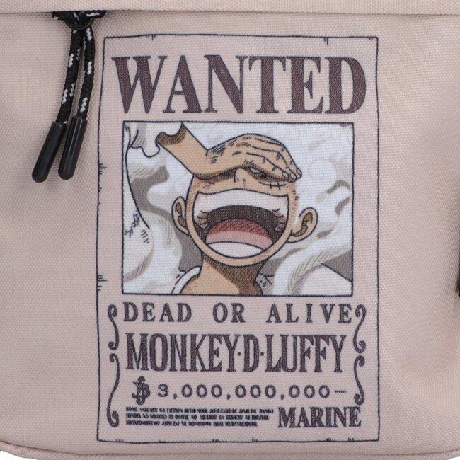 One Piece Crossbody Bag Luffy Wanted Poster 23 cm