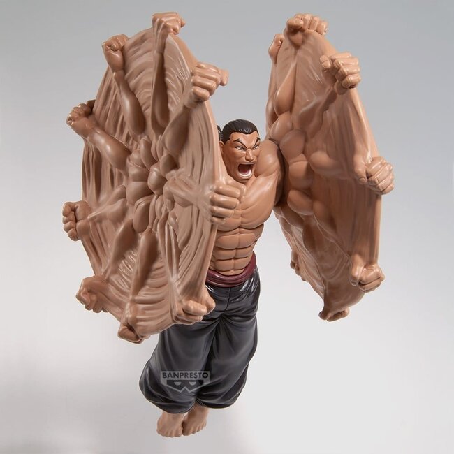 Baki PVC Figur Retsu Kaioh Roller 20 cm