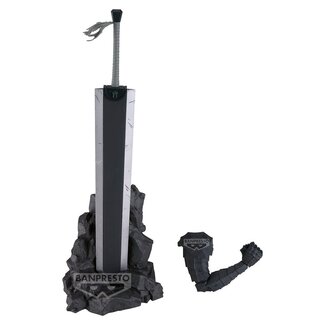 Banpresto Berserk Grandista PVC-Figur Guts (B: Rechter Arm & Waffe) 25 cm